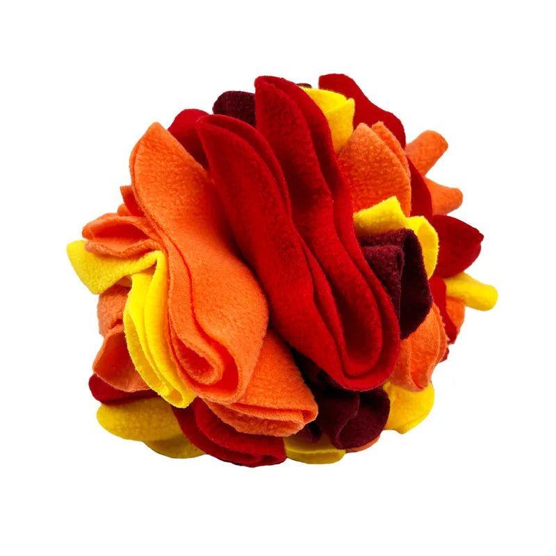 New Pet Toys Smell Balls, Cats and Dogs Grind Their Teeth, Hide and Eat Interactive Balls, and Throw Hand-woven Plush Toy Balls.