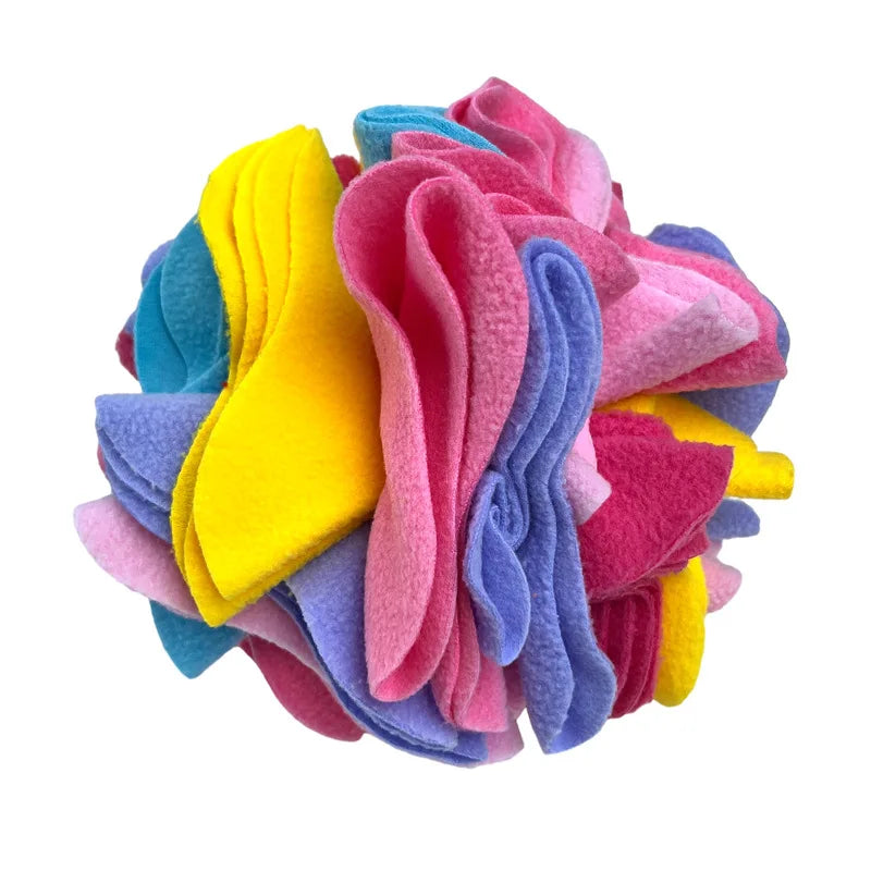 New Pet Toys Smell Balls, Cats and Dogs Grind Their Teeth, Hide and Eat Interactive Balls, and Throw Hand-woven Plush Toy Balls.