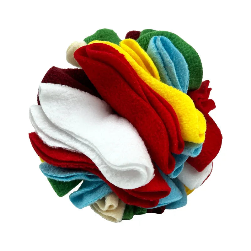 New Pet Toys Smell Balls, Cats and Dogs Grind Their Teeth, Hide and Eat Interactive Balls, and Throw Hand-woven Plush Toy Balls.